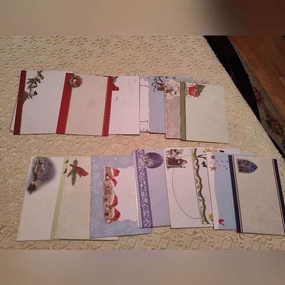 Bundle of 50 French written Christmas cards - Picture 6 of 8